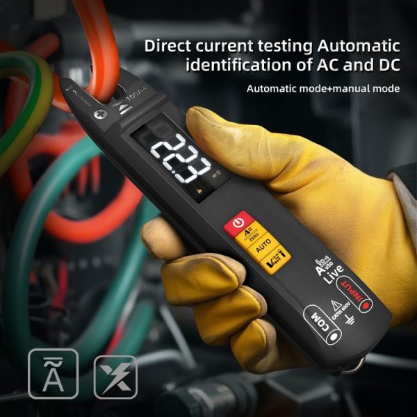 BSIDE U0 AC / DC Clamp Meter Electric Pen Current Digital Multimeter - Image 5