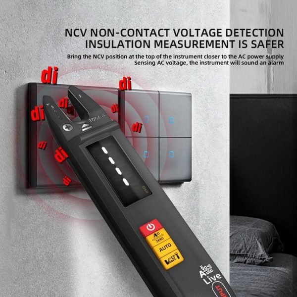 BSIDE U0 AC / DC Clamp Meter Electric Pen Current Digital Multimeter - Image 8