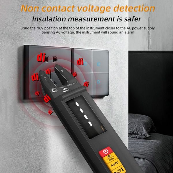 BSIDE U1 AC / DC Clamp Meter Electric Pen Current Digital Multimeter - Image 8