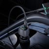 BOROFONE BZ31C Solid PD30W + QC3.0 Car Charger Set with Type-C to Type-C Cable (Black) - Image 6