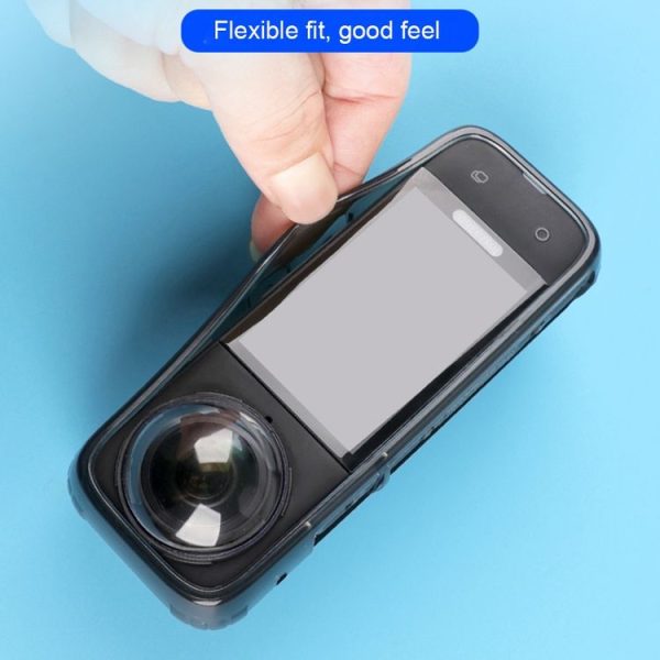 Insta360 X4 Clear 1.5mm Soft TPU Protective Case Single Cover (Transperant) - Image 6