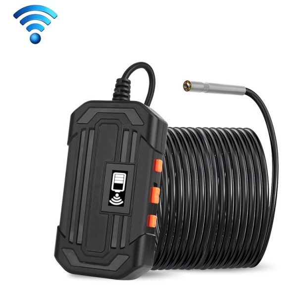 F240 3.9mm HD 1080P IP67 Waterproof WiFi Direct Connection Digital Endoscope, Cable Length: 5m (Black)