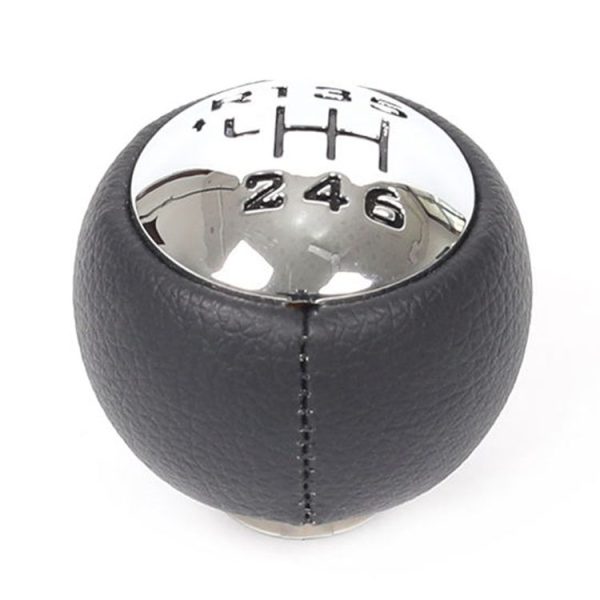 Peugeot 307 / 308 Car Gear Lever Hand Ball Leather Gear Shift Knob, Style: 6 Speed - Image 3