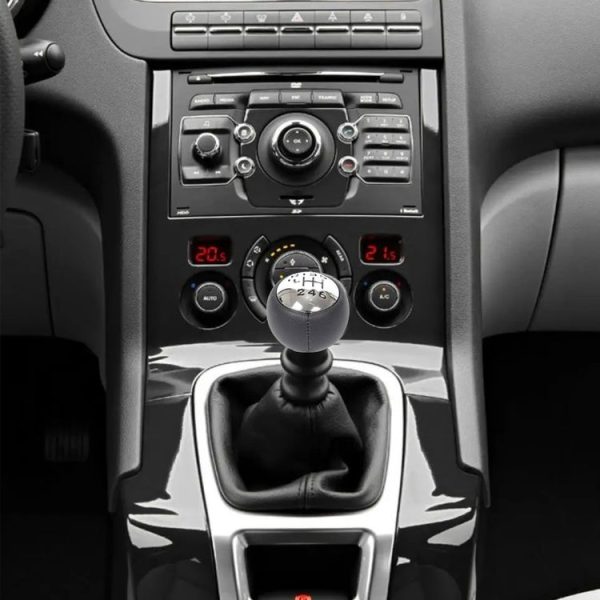 Peugeot 307 / 308 Car Gear Lever Hand Ball Leather Gear Shift Knob, Style: 6 Speed - Image 5
