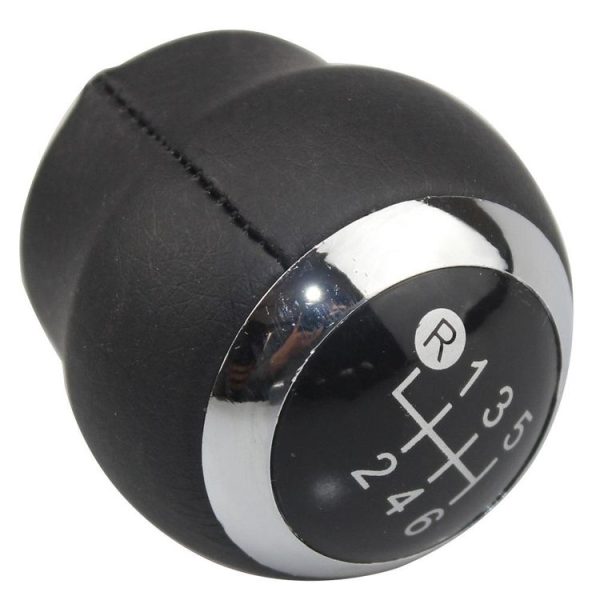 Toyota Corolla 2007-2013 Car Gear Lever Hand Ball Leather Gear Shift Knob, Style: 6 Speed - Image 2