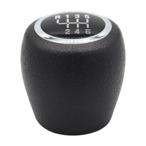Chevrolet Chevy Cruze 2008-2012 Car Gear Lever Hand Ball Leather Gear Shift Knob, Style: 6 Speed