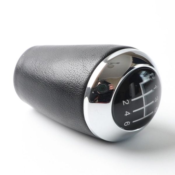 Mazda 3 Series CX-7 / MX-5 Car Gear Lever Hand Ball Leather Gear Shift Knob, Style: 6 Speed - Image 3