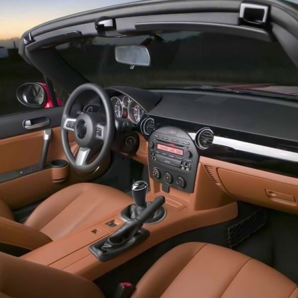 Mazda 3 Series CX-7 / MX-5 Car Gear Lever Hand Ball Leather Gear Shift Knob, Style: 6 Speed - Image 5