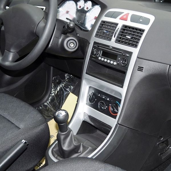 Peugeot 207 / 307 / CC30 Car 5 Speed Gear Lever Hand Ball Leather Gear Shift Knob with Dustproof Cover - Image 5