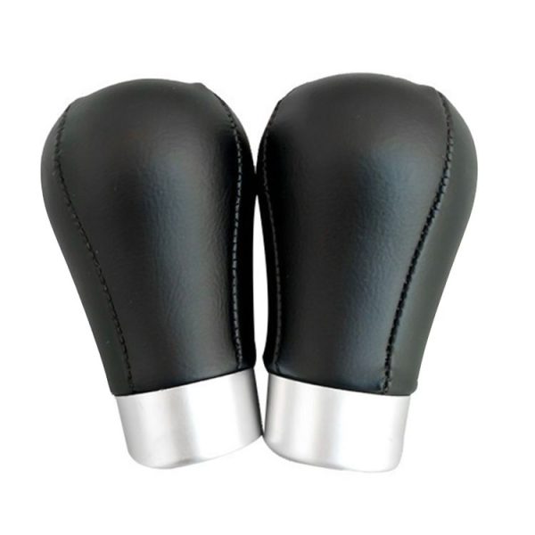 BMW 3 Series E90 Round Car Gear Lever Leather Gear Shift Knob, Style: 6 Speed - Image 3