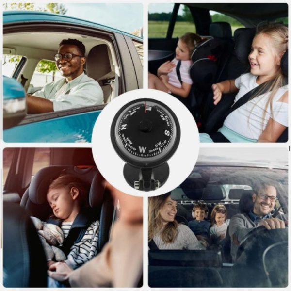 Nisa LC500 Car Compass Ball Car Decoration - Image 6
