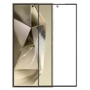 Samsung Galaxy S24 Ultra SM-S928B Front Screen Outer Glass Lens with OCA Optically Clear Adhesive