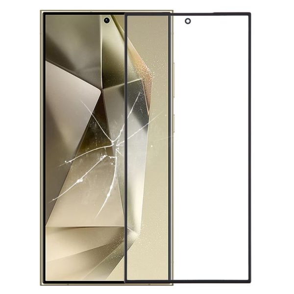 Samsung Galaxy S24 Ultra SM-S928B Front Screen Outer Glass Lens with OCA Optically Clear Adhesive
