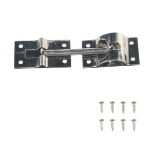 Vans / RVs / Trucks 4 inch Stainless Steel Door Hook with screws (Silver)