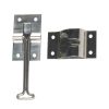 2pcs / Set Vans / RVs / Trucks 4 inch Stainless Steel Door Hook with Screws (Silver) - Image 2
