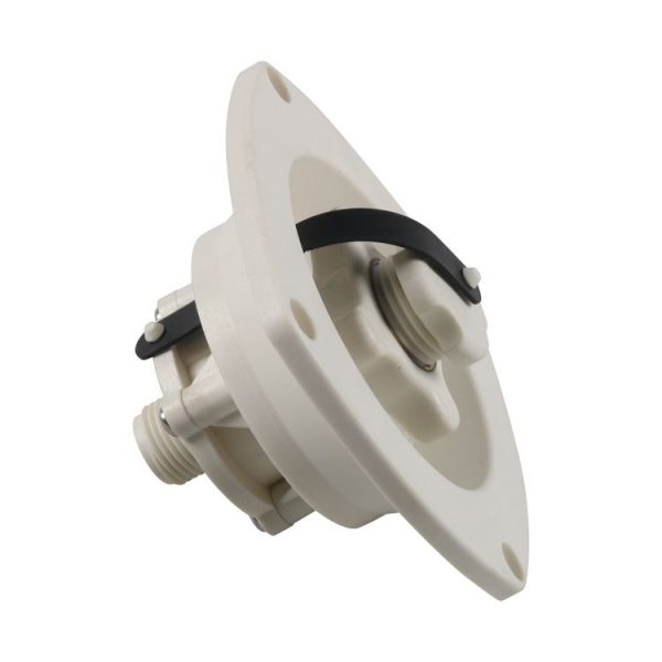 RV Camper Trailer Cars Water Inlet Fill with Screws (White) - Image 3