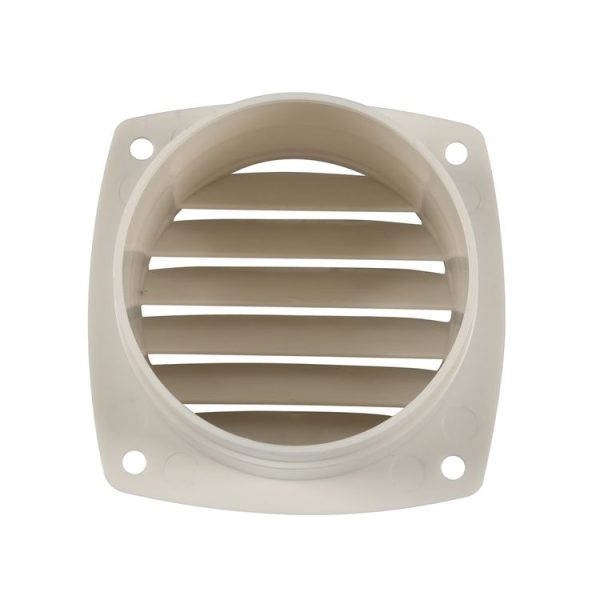 Yacht / RV 93.5mm Louvered Vents with Screws (White) - Image 2
