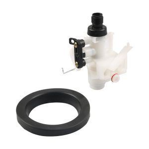 RV Toilet Water Valve Module Assembly 31705 (White + Black)