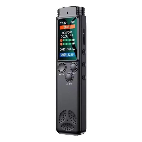H22 Smart Color Screen Noise Reduction Voice Recorder, Capacity: 8GB (Black) - Image 2