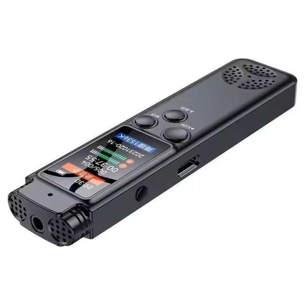 H22 Smart Color Screen Noise Reduction Voice Recorder, Capacity: 8GB (Black) - Image 5