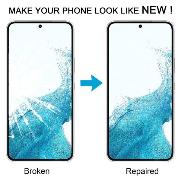 Samsung Galaxy S22 SM-S901B 10pcs Front Screen Outer Glass Lens with OCA Optically Clear Adhesive - Image 6