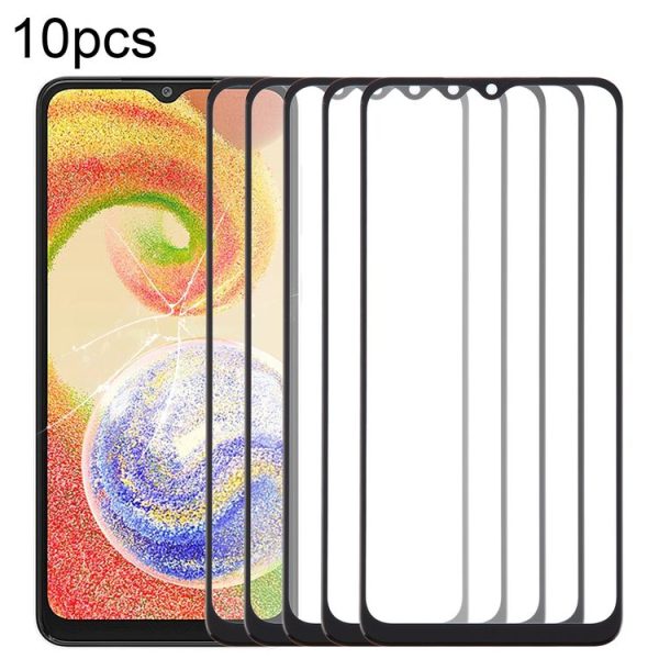 Samsung Galaxy A04 SM-A045F 10pcs Front Screen Outer Glass Lens with OCA Optically Clear Adhesive