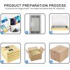 Samsung Galaxy A15 4G SM-A155F 10pcs Front Screen Outer Glass Lens with OCA Optically Clear Adhesive - Image 7