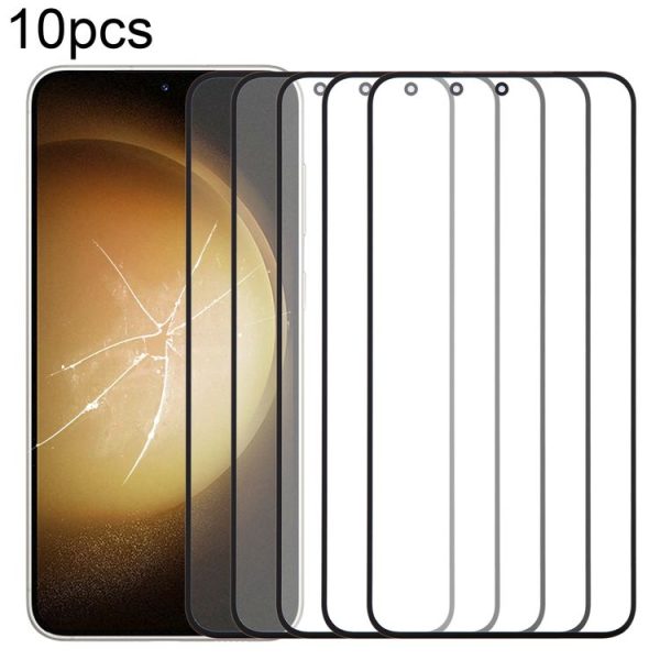 Samsung Galaxy S23+ SM-S916B 10pcs Front Screen Outer Glass Lens with OCA Optically Clear Adhesive