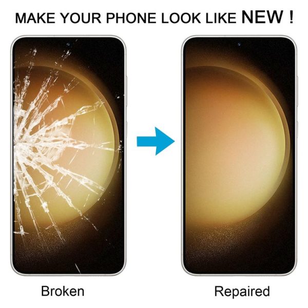 Samsung Galaxy S23+ SM-S916B 10pcs Front Screen Outer Glass Lens with OCA Optically Clear Adhesive - Image 6