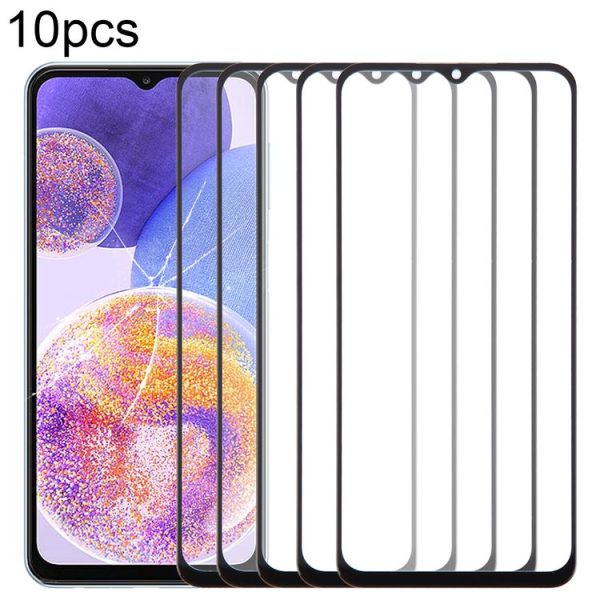 Samsung Galaxy A23 4G SM-A235F 10pcs Front Screen Outer Glass Lens with OCA Optically Clear Adhesive