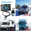 Car 12V / 24V Parking Heater LCD Monitor Switch with Remote Controller (Black) - Image 6