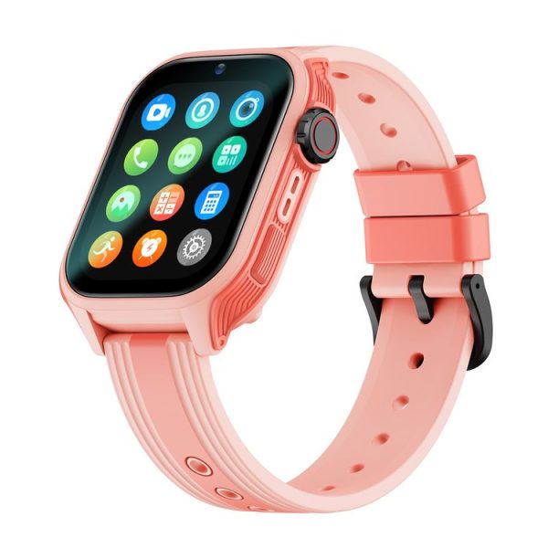 LEMFO K36 1.83 inch IPX7 Children Sport Smart Watch, Support Video Call / Message Notification / GPS / WiFi (Pink)