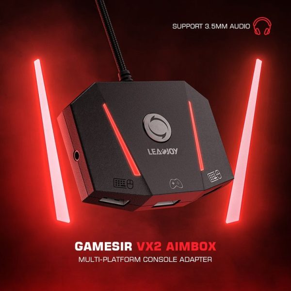 GameSir LeadJoy VX2 AimBox Game Console Keyboard Mouse Converter for Xbox / PS4 / PS5 (Black) - Image 3