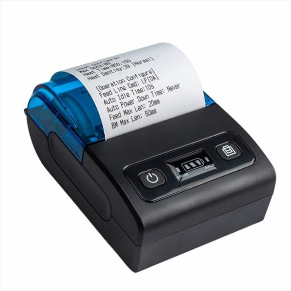 BT-582 58mm Type-C + Bluetooth Portable Thermal Printer (EU Plug) - Image 2