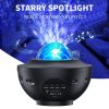 G004 Small Bowl Starry Projection Lamp Laser Light with Bluetooth Speaker (Black) - Image 2