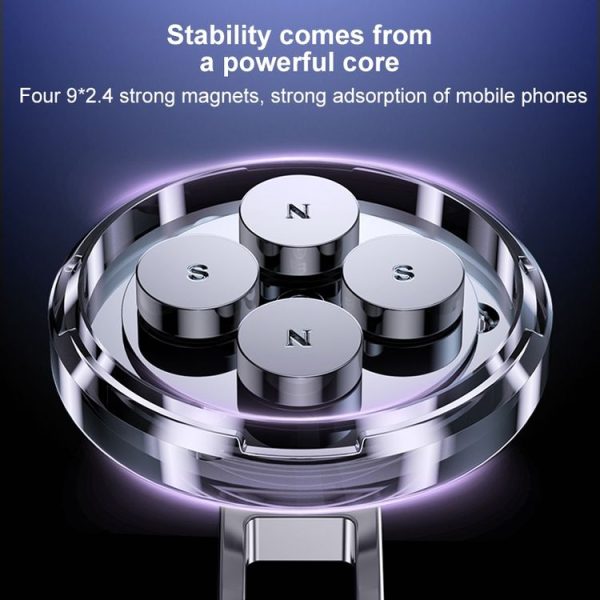 Yesido C210 Double Ball Magnetic Car Holder (Black) - Image 6