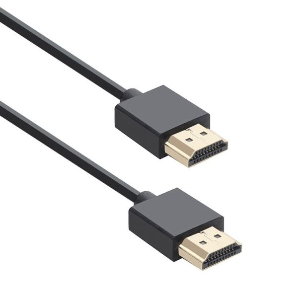 HDTV 2.0 to HDTV 4K 60Hz HD Video Transmission Signal Cable, Length: 0.3m (Black)