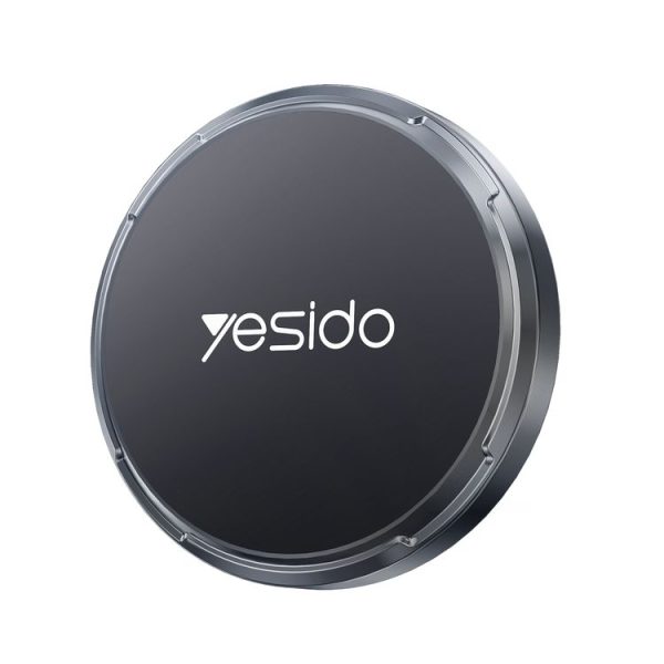 Yesido C211 Round Magnetic Car Holder (Black) - Image 2