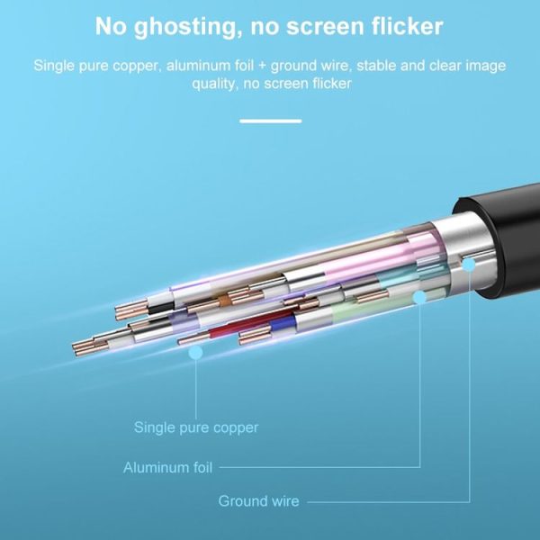 HDMI to Micro HDMI 4K UHD 18Gbps Video Connection Cable, Length: 0.3m (Black) - Image 7