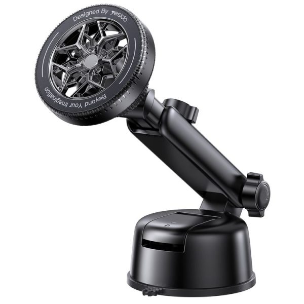 Yesido C266 Magesafe Magnetic Car Holder (Black)