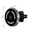 M68 15W Magnetic Wireless Charging Car Holder (Dark Grey) - Image 11