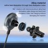 M68 15W Magnetic Wireless Charging Car Holder (Dark Grey) - Image 5