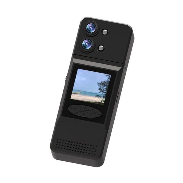 A3 1.5 inch Color Screen 180 Degree Rotation HD Outdoor Sports Recorder (Black)