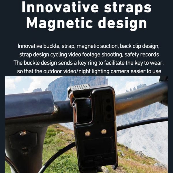 D6 2K Acoustic and Visual Distress Signal Cycling SOS Recorder with Light (Black) - Image 10