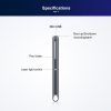 JNN Q83 HD Noise Reduction Laser Smart Voice Recorder Recording Device, Capacity: 16GB (Red Light) - Image 6