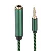 3.5mm Male to 6.35mm Female Audio Adapter Cable, Length: 0.5m (Green) - Image 3