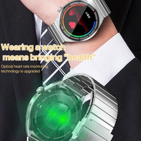 1.3 inch Silicone Band IP68 Waterproof Smart Watch Support Bluetooth Call (Red) - Image 10