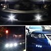 10pcs 23mm 1.5W DC12V Motorcycle Eagle Eye Light Double Lens Strobe Light (White Light) - Image 7