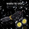 10pcs 23mm 1.5W DC12V Motorcycle Eagle Eye Light Double Lens Strobe Light (White Light) - Image 8