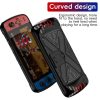 SUBOR Q900 TPU Game Console Protective Case with Holder (Black) - Image 5